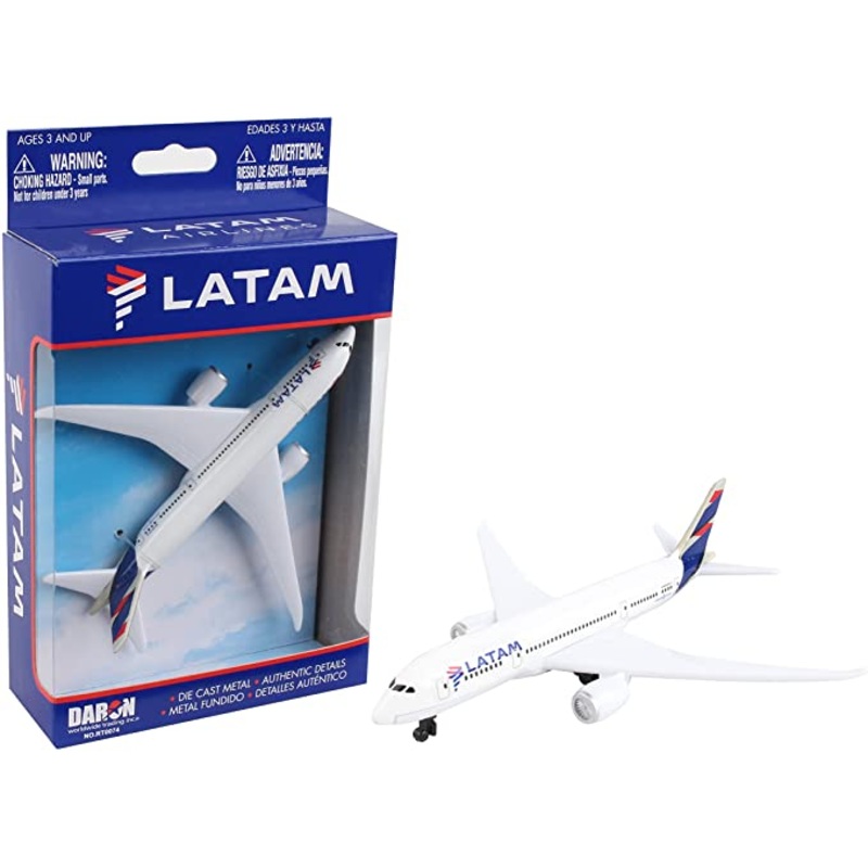 Daron Latam Die Cast Metal Plane
