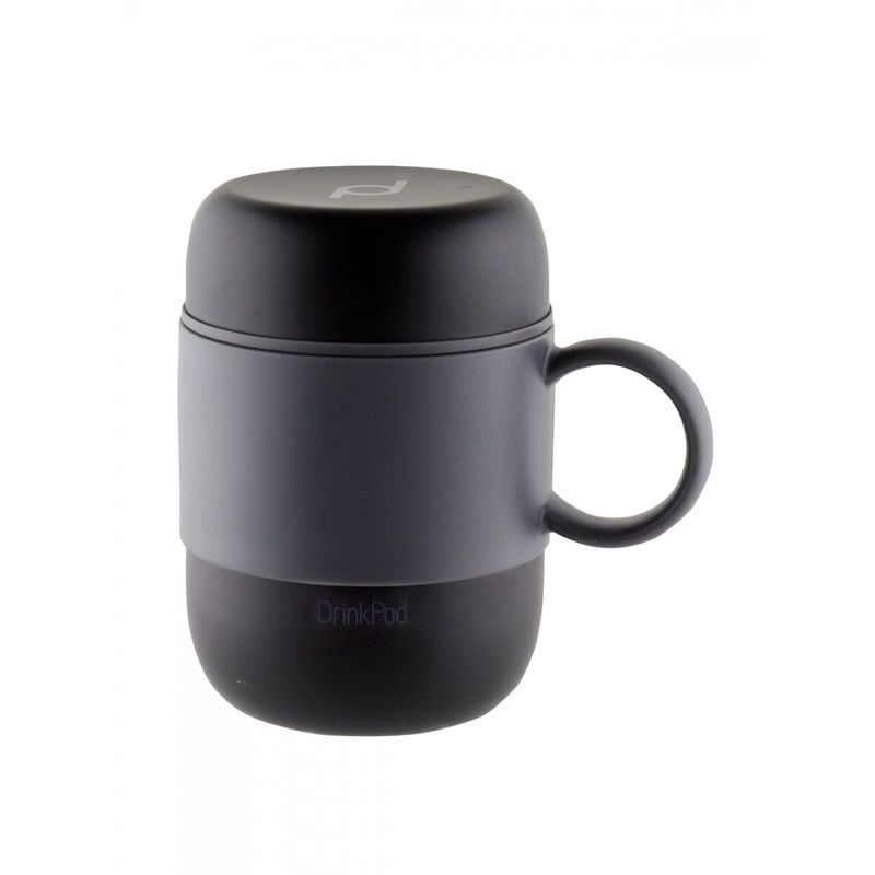 Grunwerg Drink Pod with Handle - Black