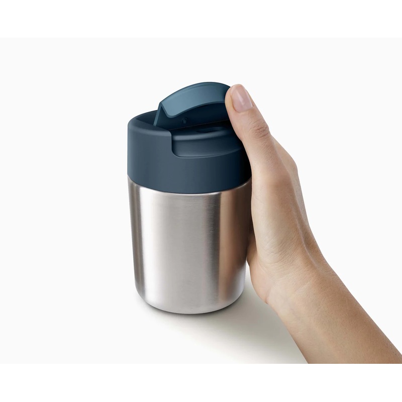 Joseph Joseph Sipp Steel Travel Mug - 340ml Anthracite
