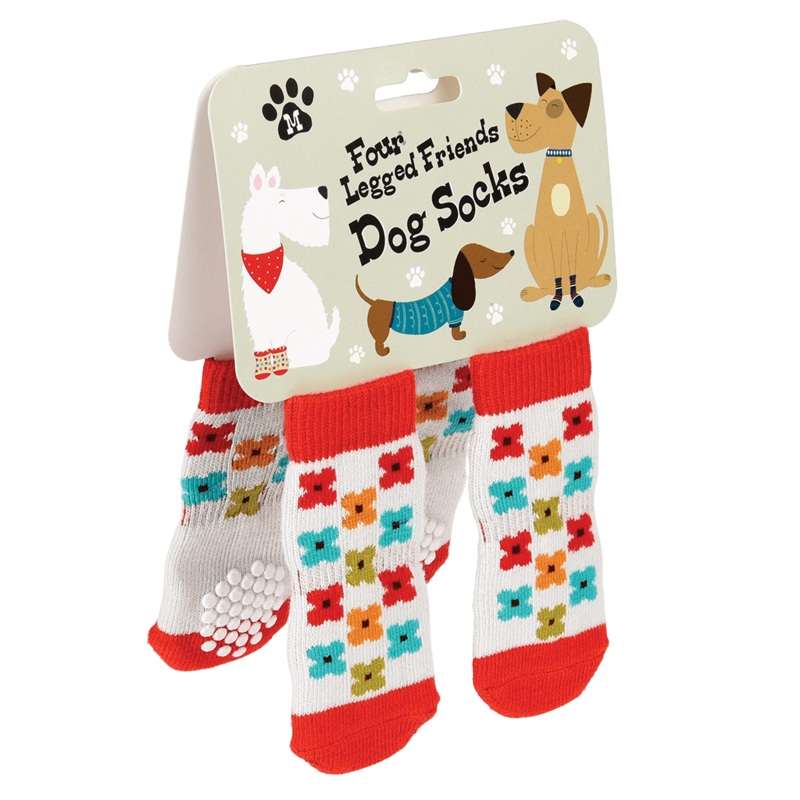 Rex Poopy Dog Socks Medium - Mid Century