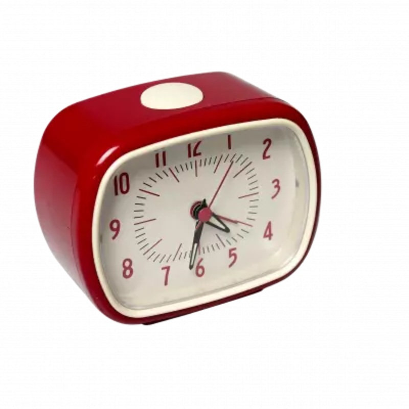 Rex Retro Alarm Clock - Red