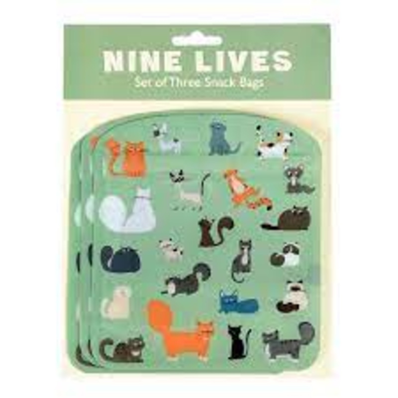 Rex Set of 3 Snack Bags - Nine Lives
