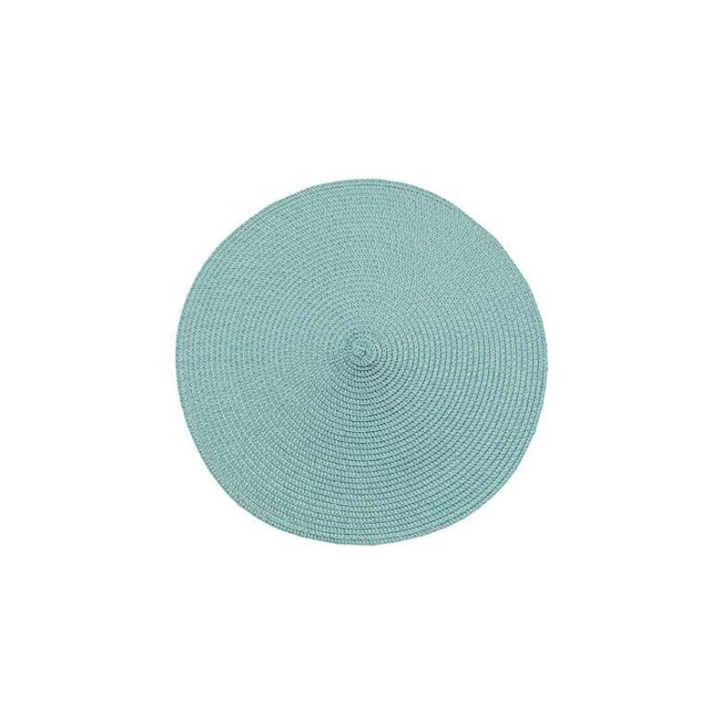 Walton's Circular Ribbed Placemat - Ocean