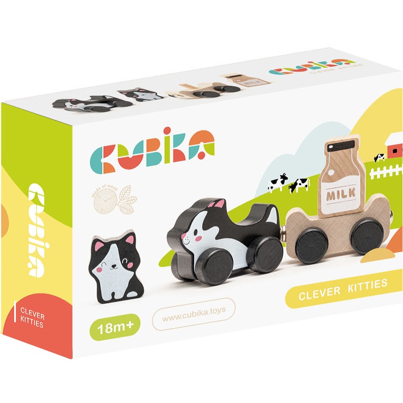 Wooden toy "Clever Kitties"