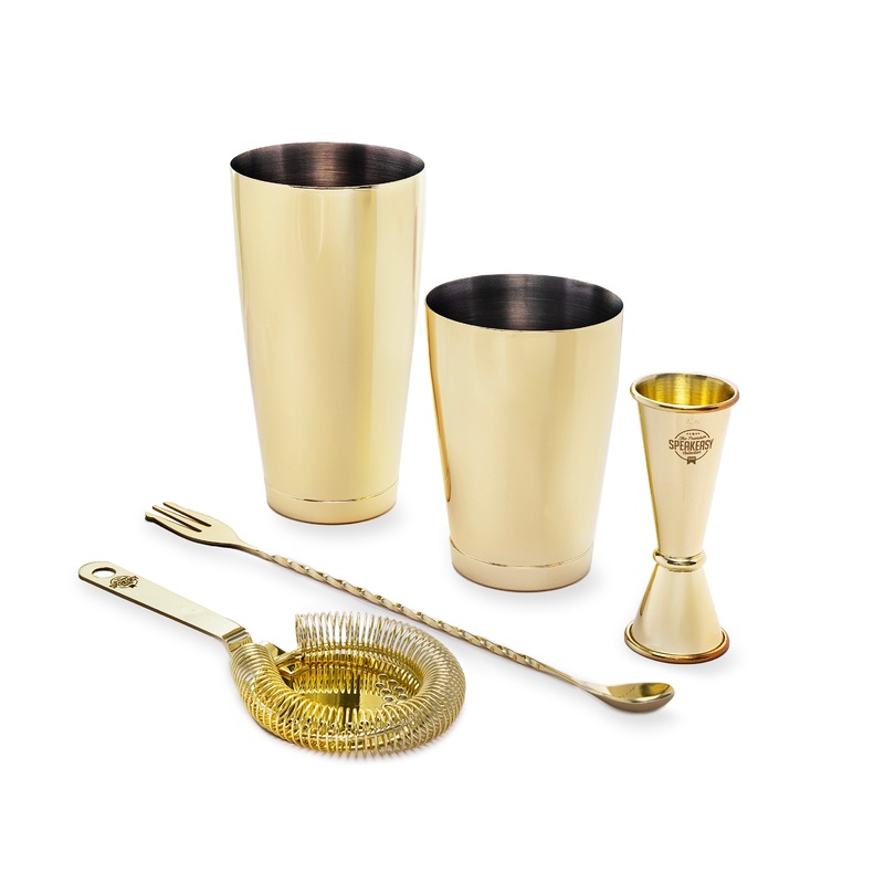 Bar Professional Cocktail  Set Gold 5 piece