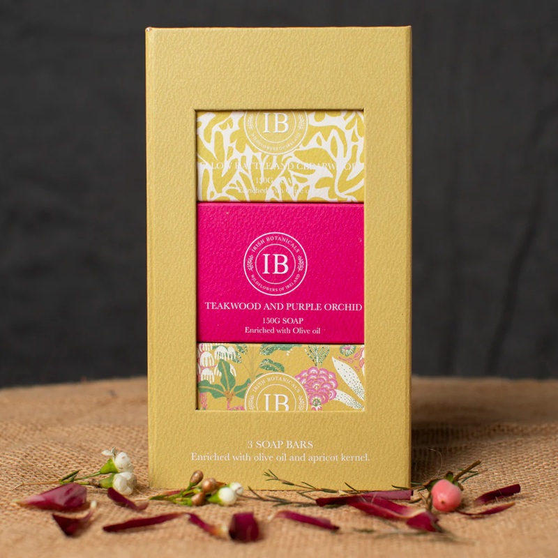 Irish Botanicals 3 Soap Bars