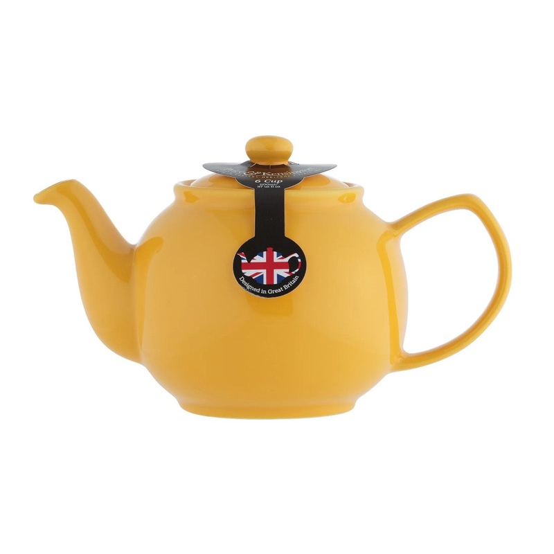 Price & Kensington Teapot - 6 Cup, Mustard