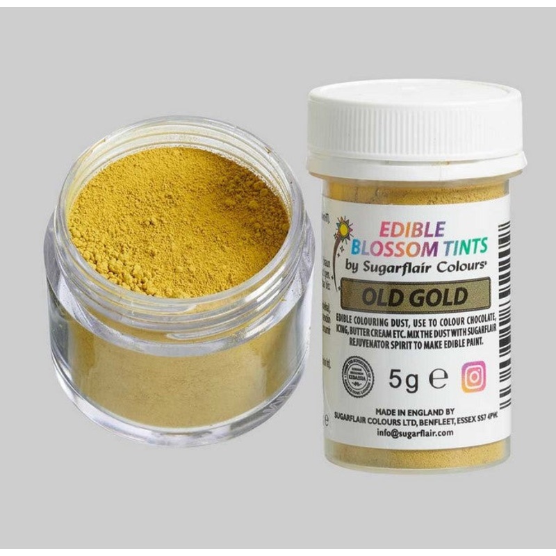 Sugarflair Blossom Tint Dust Old Gold