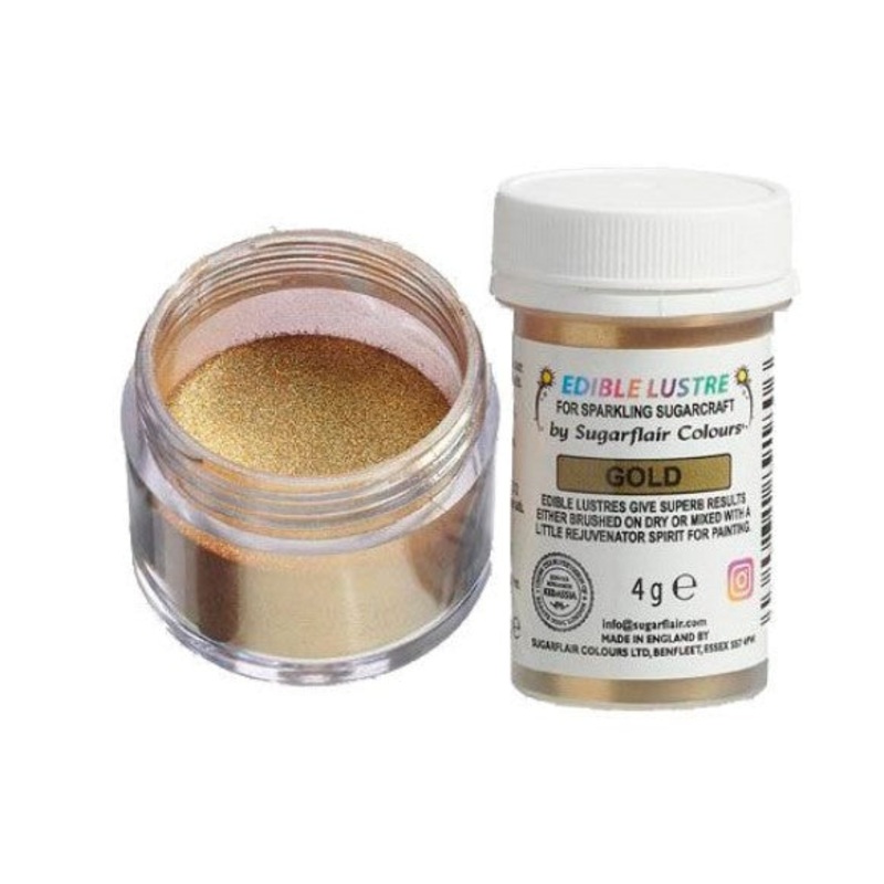 Sugarflair Edible Lustre Gold