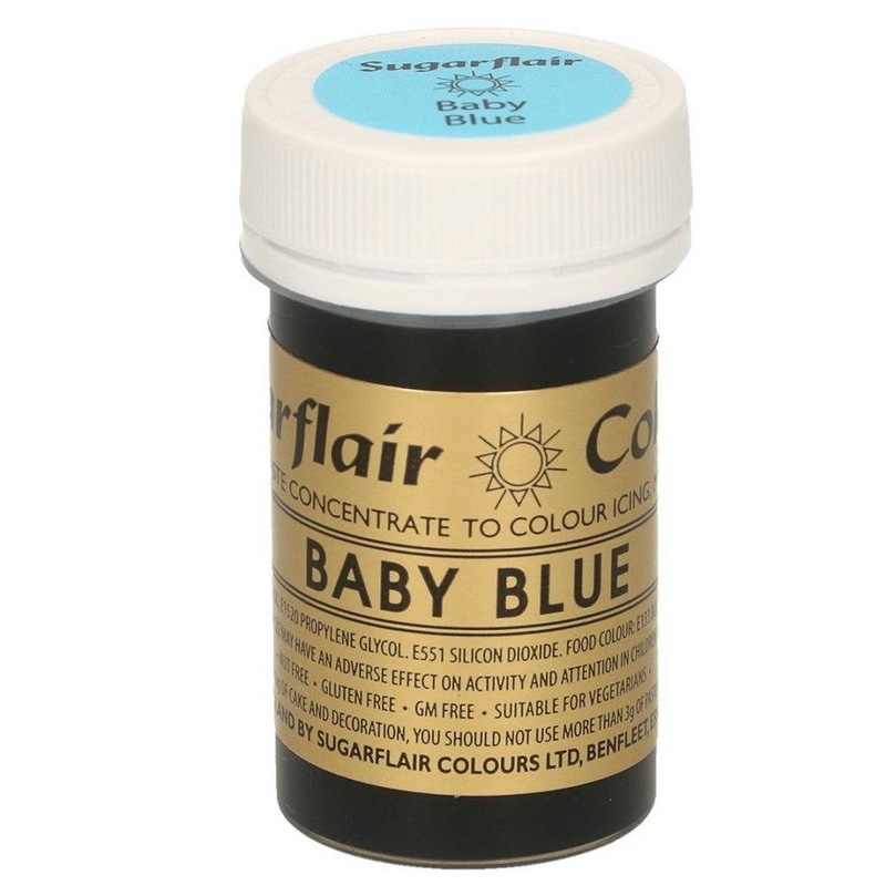 Sugarflair Paste Colour - Baby Blue