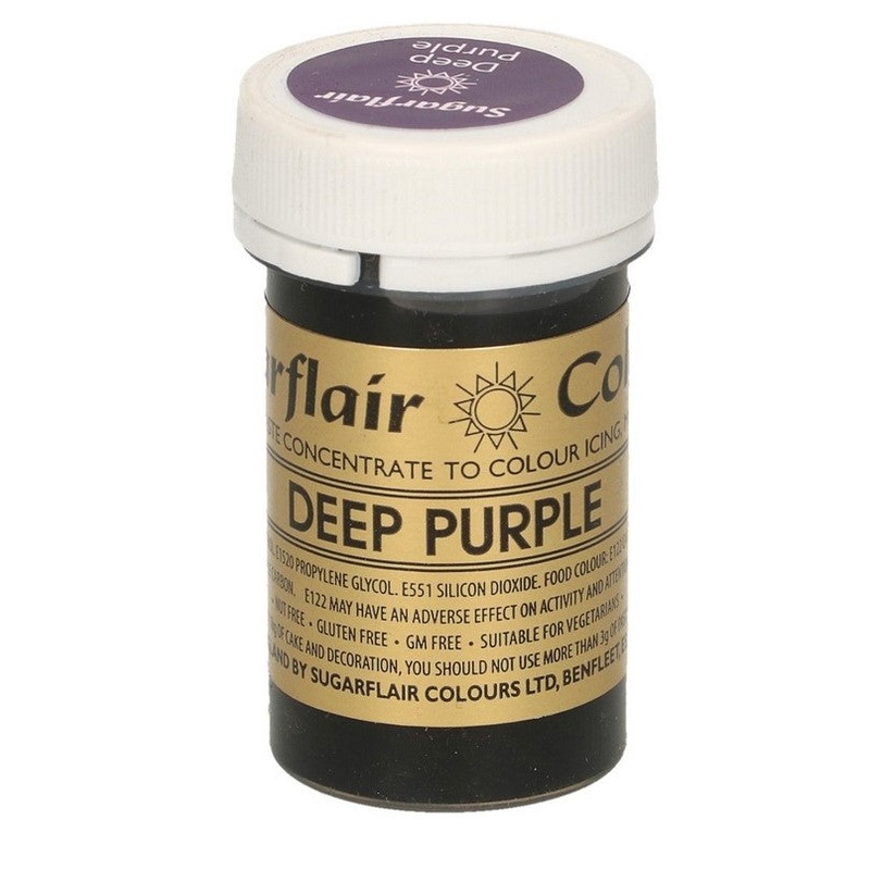 Sugarflair Paste Colour - Deep Purple