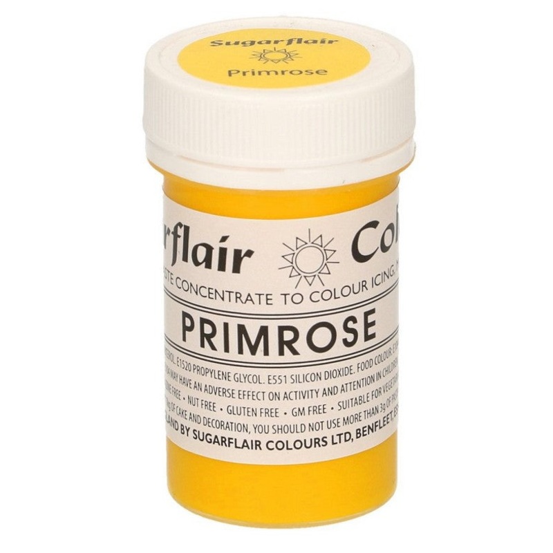 Sugarflair Paste Colour - Primrose