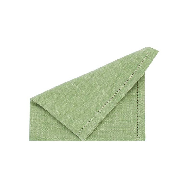 Walton's Chambray Napkin Olive set of 4