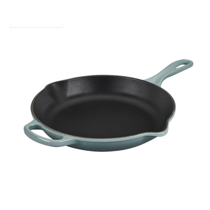 10.25" Signature Iron Handle Skillet - Sea Salt