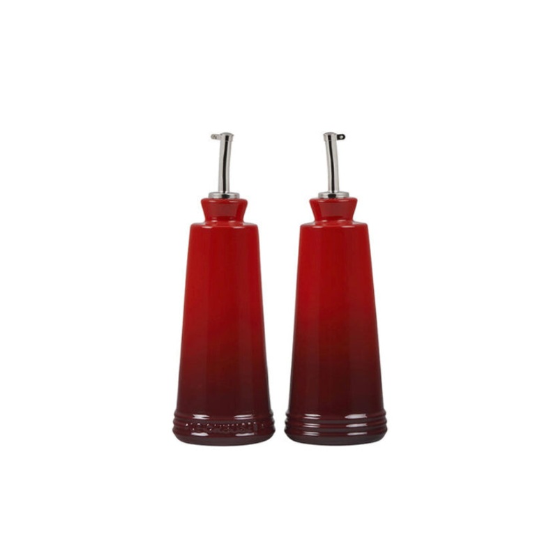 10 oz. Signature Oil & Vinegar Set - Cerise