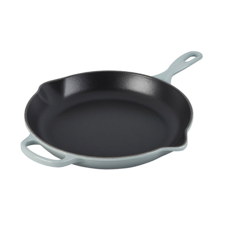 11.75" Signature Iron Handle Skillet - Sea Salt