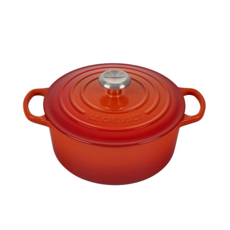 4.5 qt Signature Round Dutch Oven - Flame