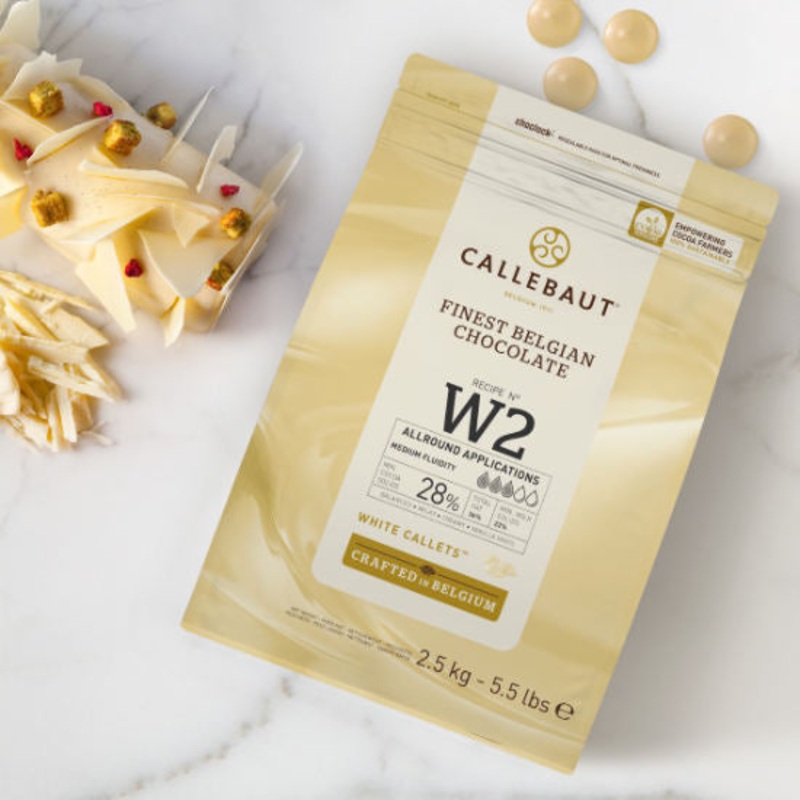 5.5 Lb Bag White Chocolate Callets