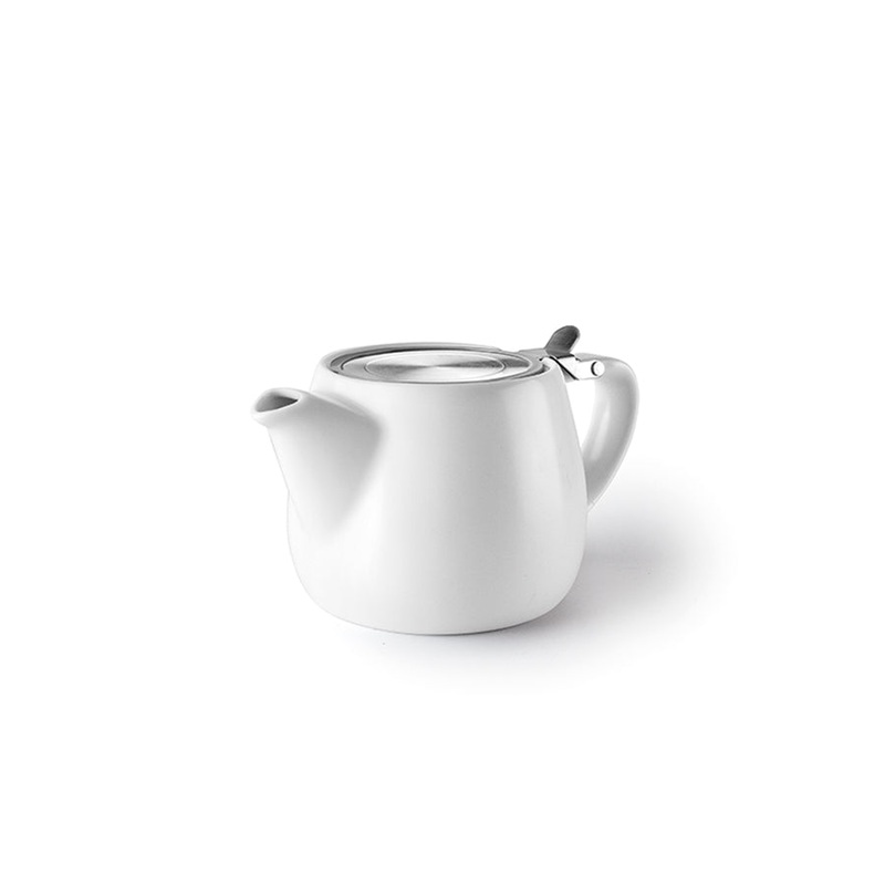 Ibili Luxor Ceramic Teapot - White