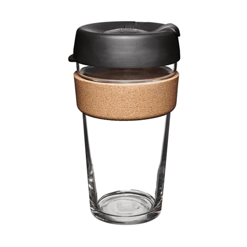 Keep Cup Brew Cork 16oz - Espresso/Black