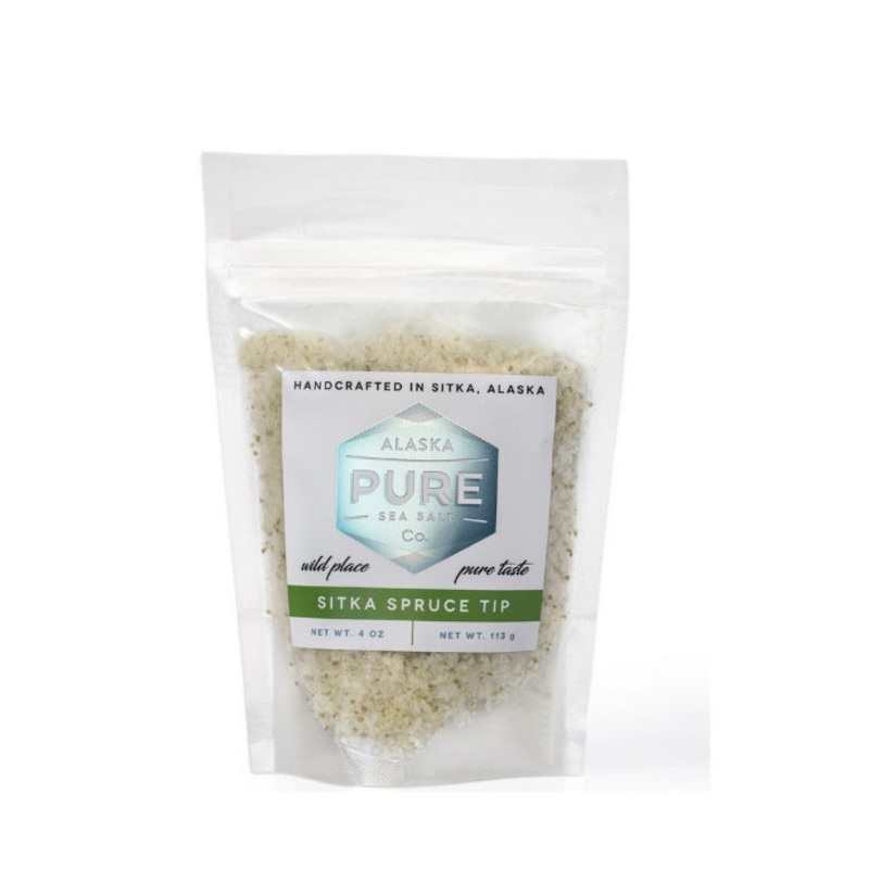 Spruce Tip Sea Salt 4 oz.