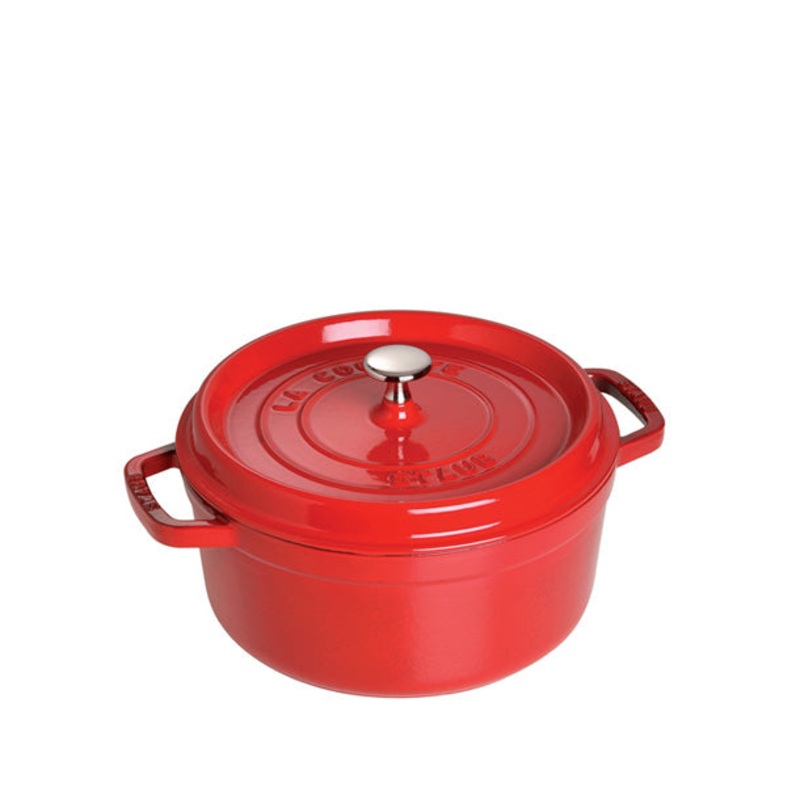 Staub Cherry 2.75 QT Round Cocotte