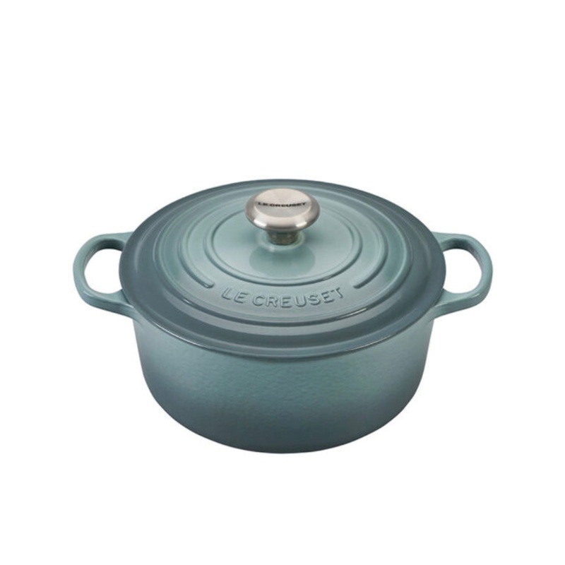 4.5 qt Signature Round Dutch Oven - Sea Salt