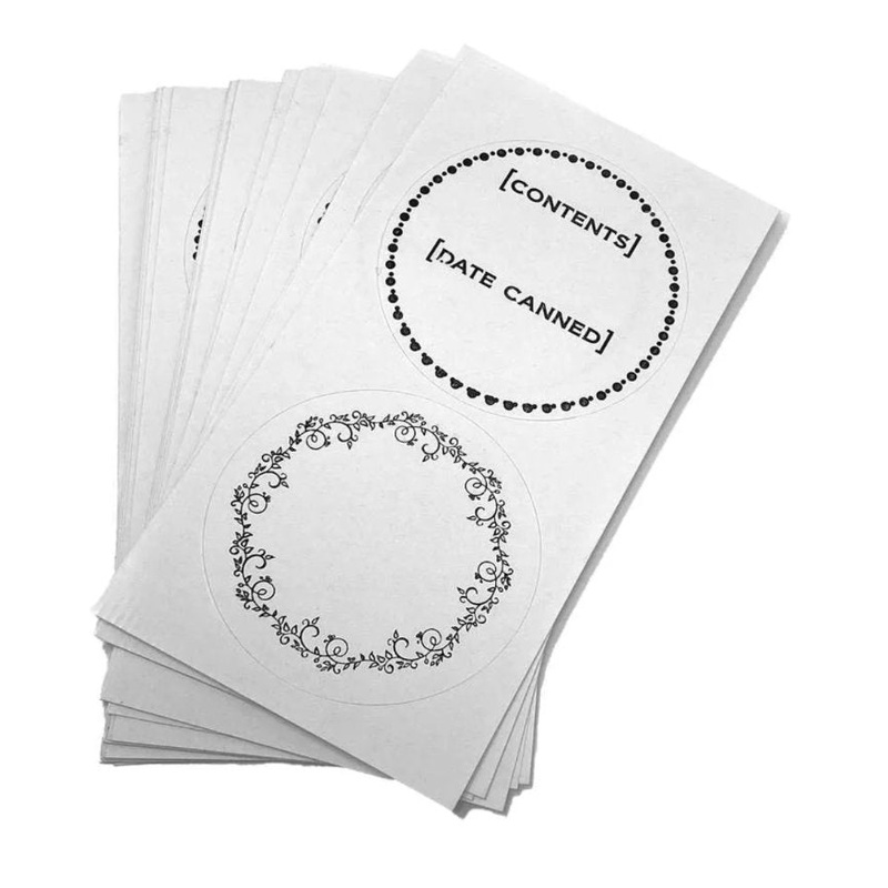Canning Labels 2 Designs