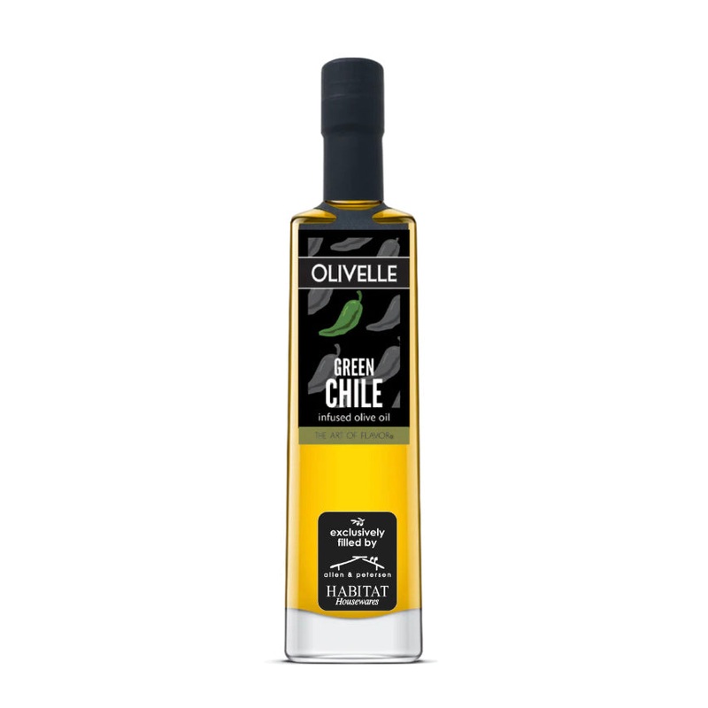 Green Chile Infused Olive Oil