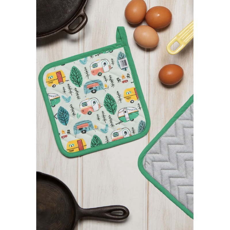 Happy Camper Potholder