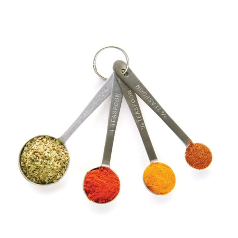 Round 4pc SS Measuring Spoon Set