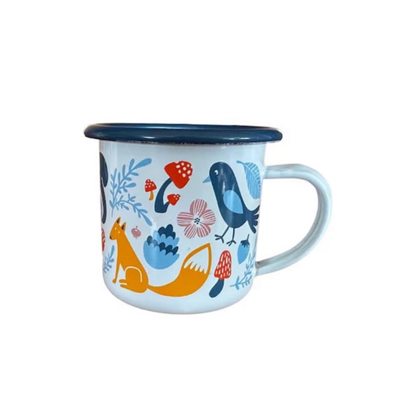 Woodland 12 oz Enamel Mug