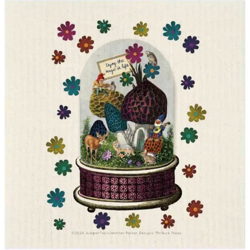 Enjoy Magic Terrarium Swedish Dishcloth
