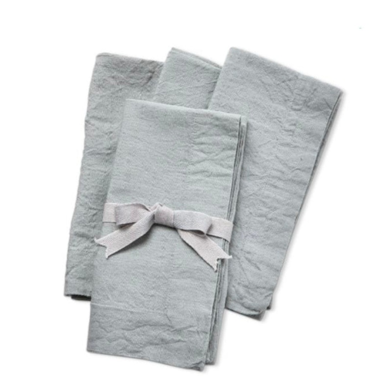 Grey Threads Slub Napkin 4/Set