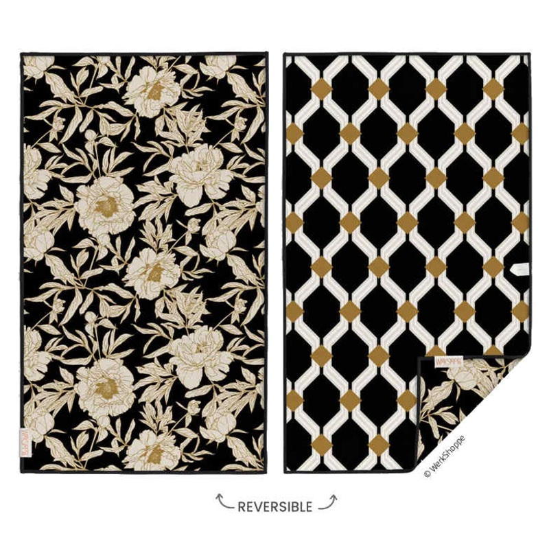Ivory Roses Towel
