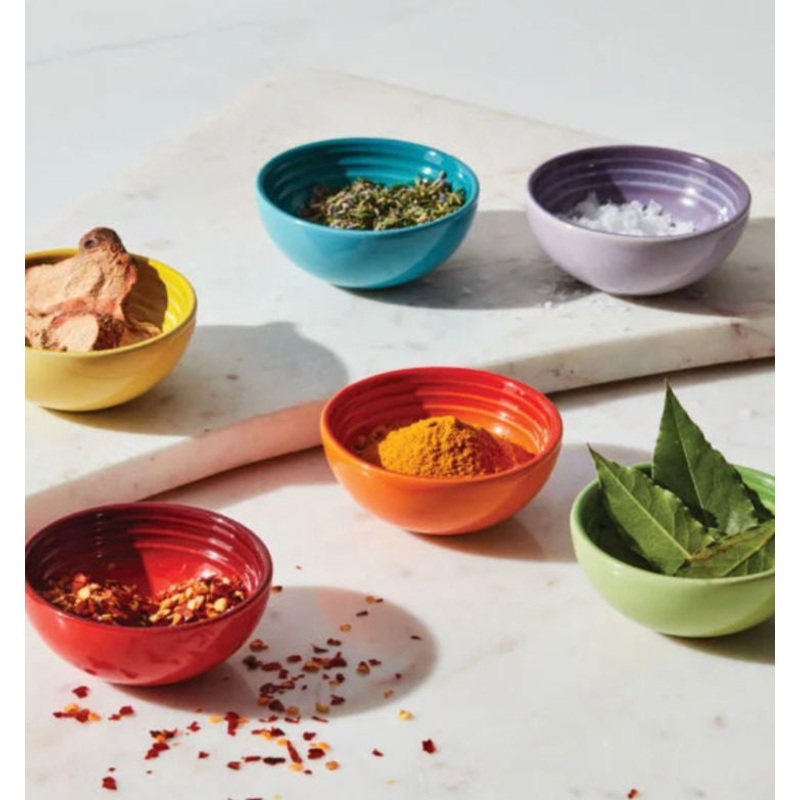 Pinch Bowl Gift Set Set of 6 - Multi color