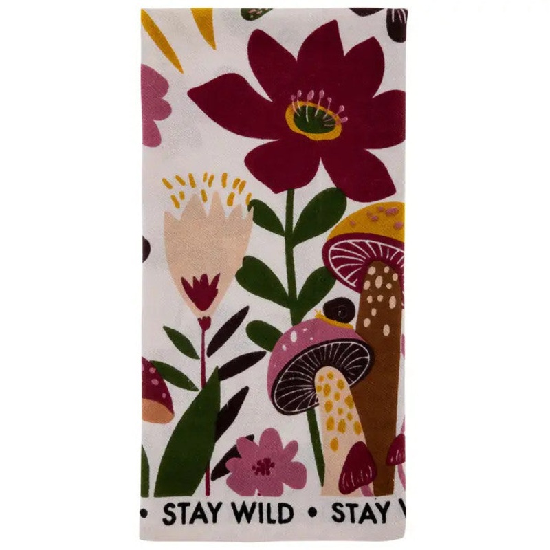 Shelly Tea Towel, Stay Wild