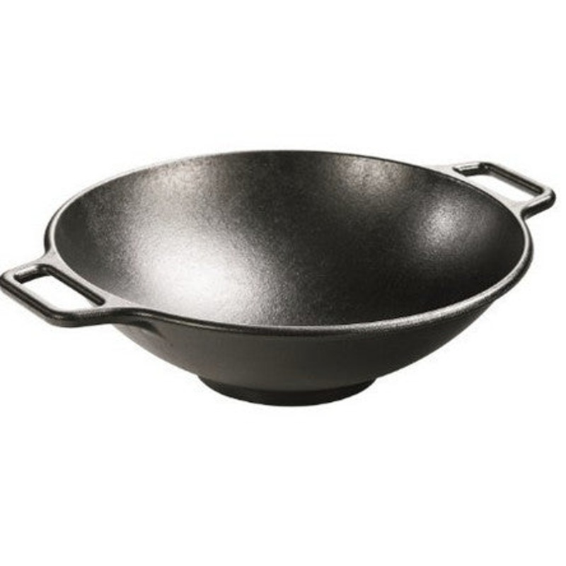 14" Cast Iron Wok