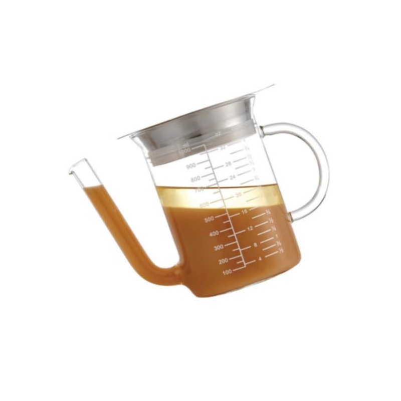 32oz Glass Gravy Strainer