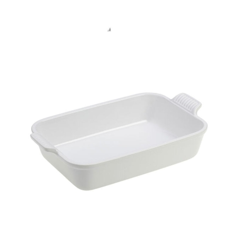 4 qt Heritage Rectangular Baking Dish - White