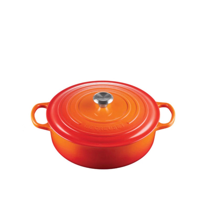 6.75 qt Signature WIDE  Dutch Oven - FLAME