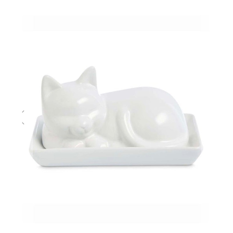 Cat Butter Dish