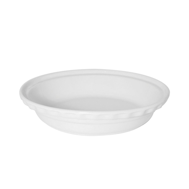 Deep 9.5" White Pie Dish