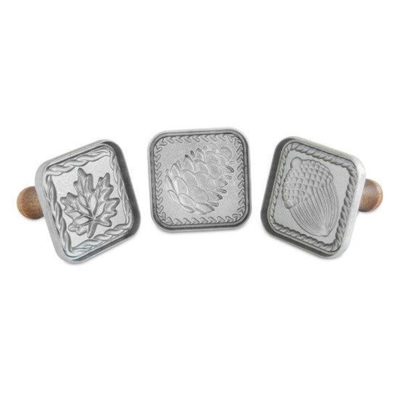 Fall Forest Springerle Cookie Stamps