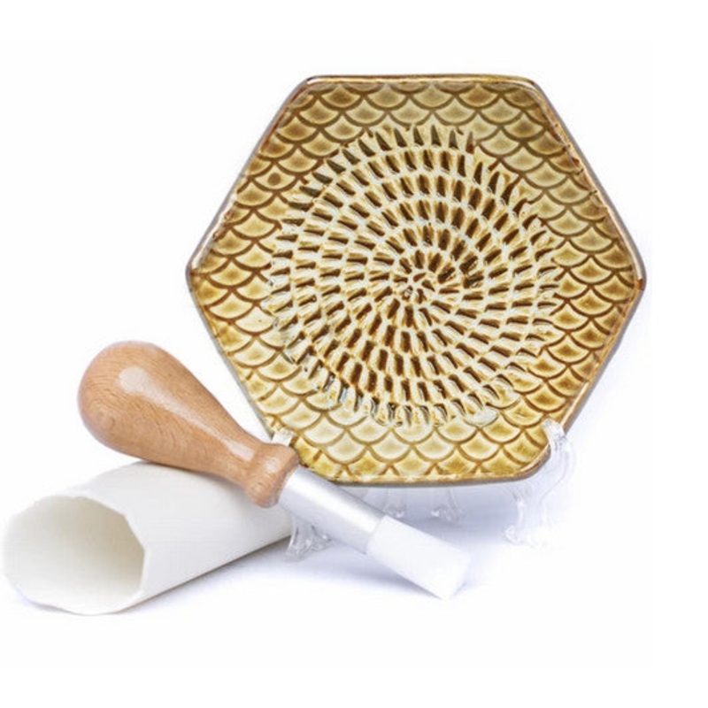 Golden Brown Grate Plate