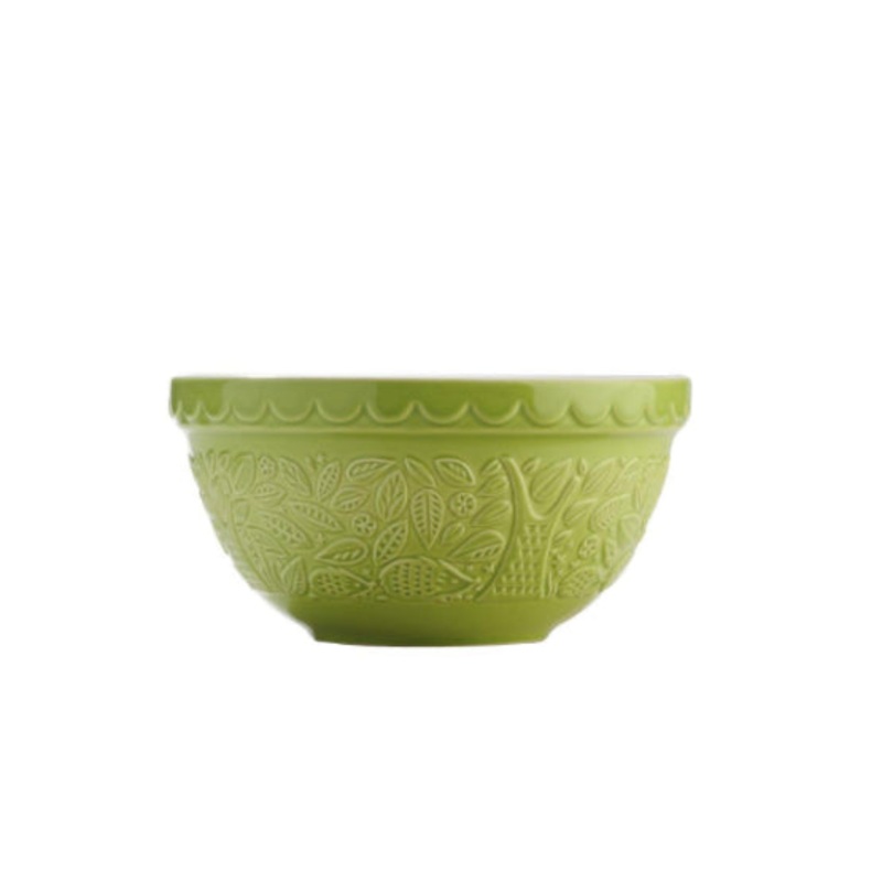 Green Hedge Hog Mixing Bowl 8.25"