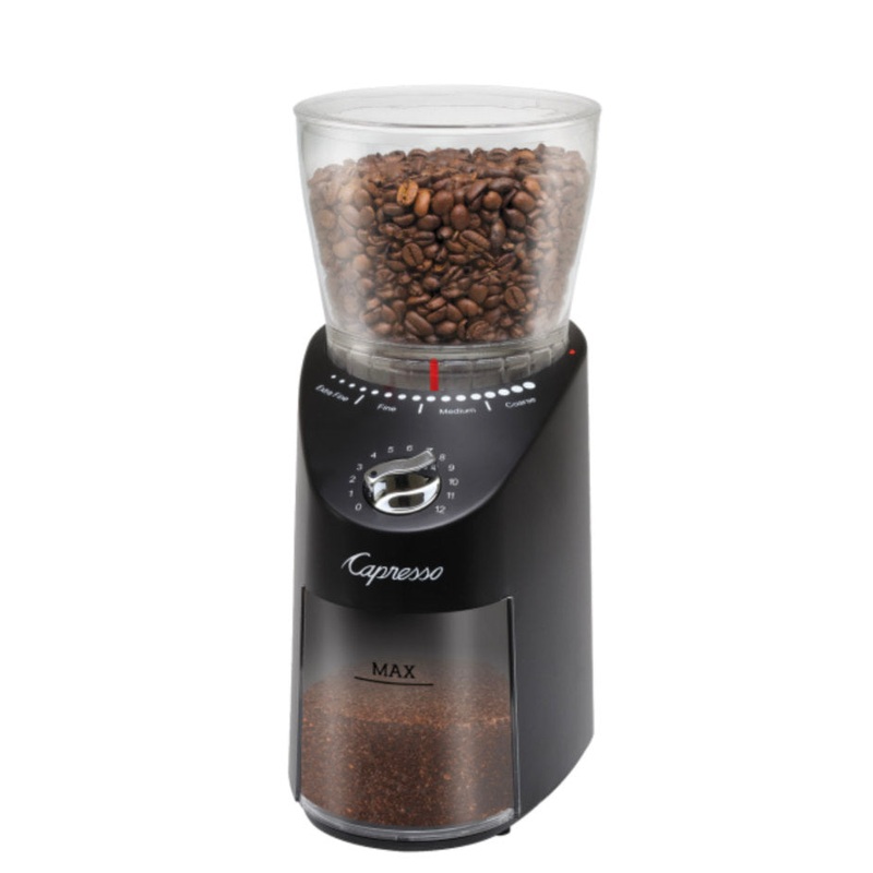 Infinity Plus Conical Burr Grinder Black