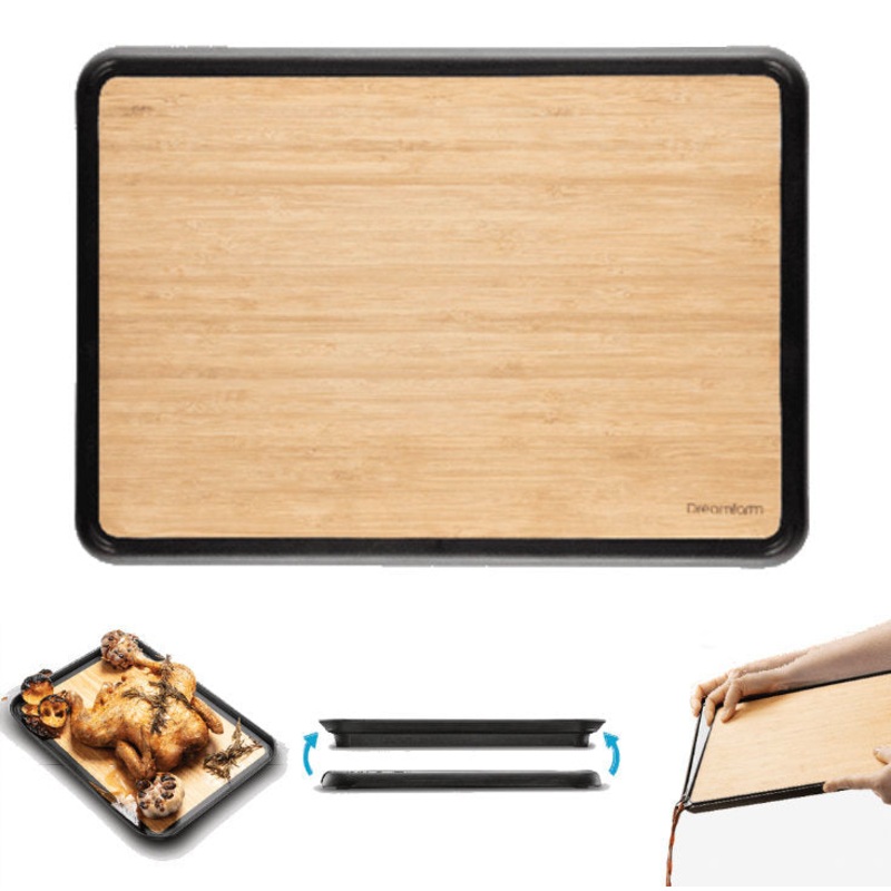 Large Bamboo Fledge Cutting Board