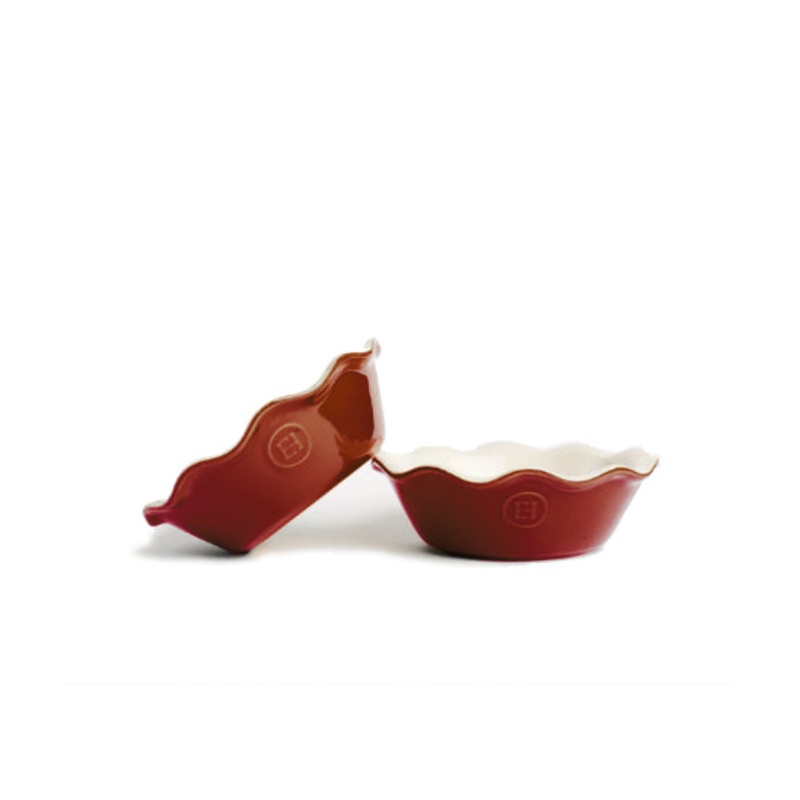 Rouge Mini Pie Dish set of 2