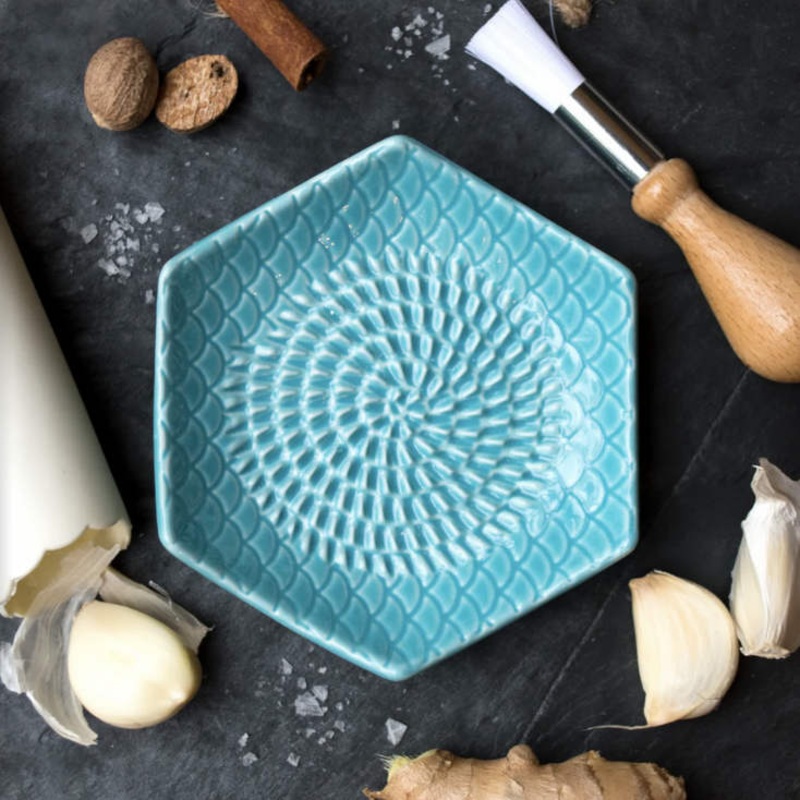 Turquoise Grate Plate